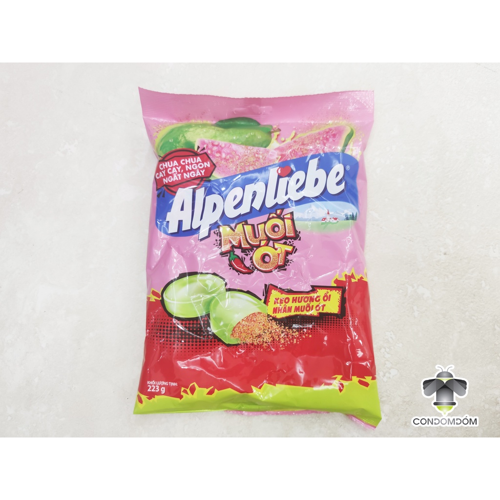 Kẹo Alpenliebe ổi muối ớt gói 223gr siêu hot hit cực ngon