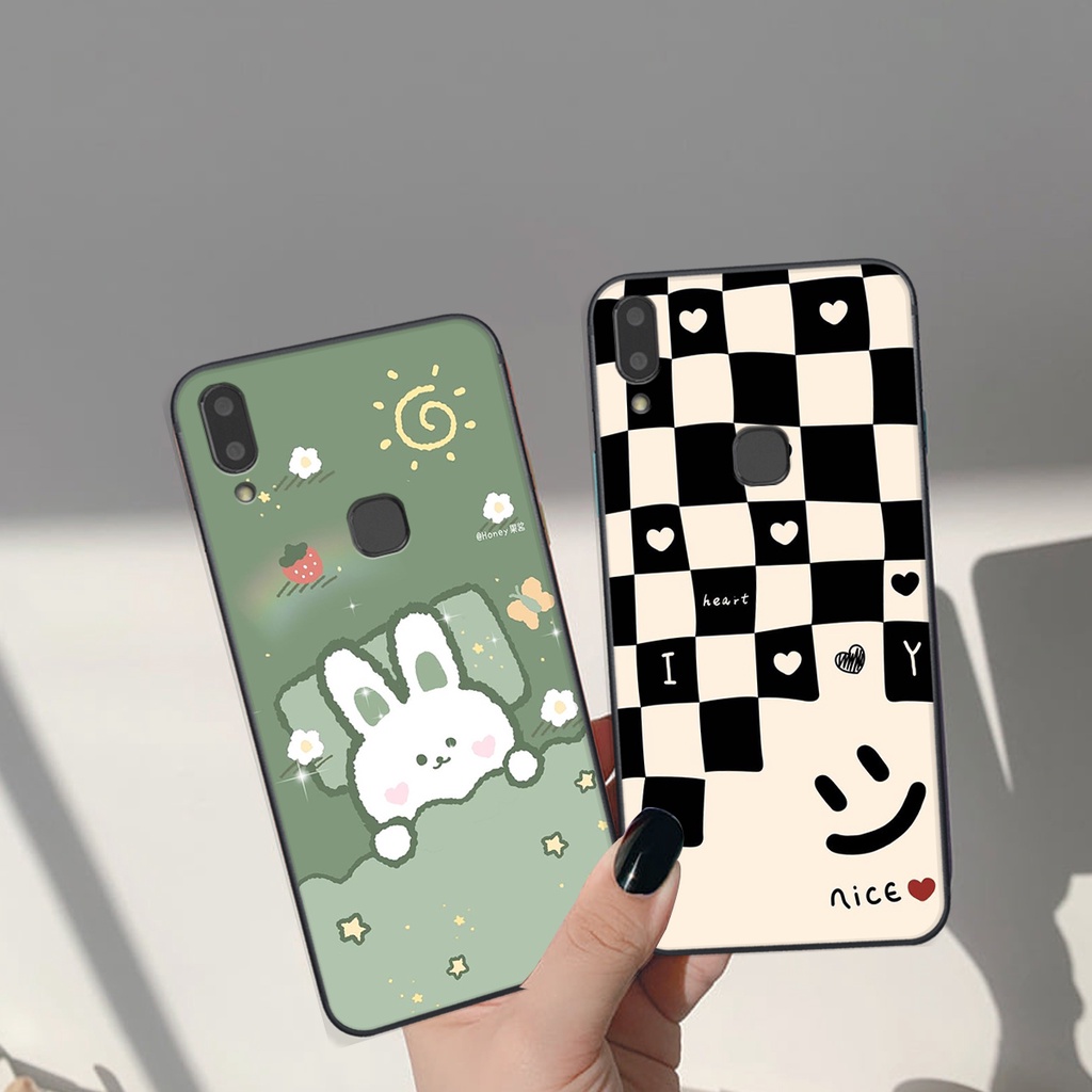 Ốp lưng Vivo V9 / V9 YOUTH in hình Gấu nâu - hồng, Gấu Be@rick  cực CUTE, DỄ THƯƠNG