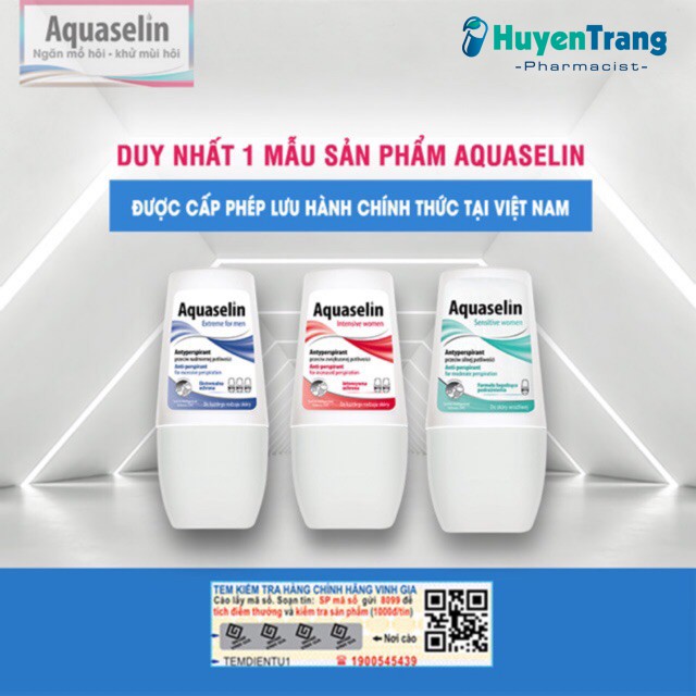 ✔️️️(Tặng quà) Aquaselin Extreme For Men - Lăn nách cho Nam (loại mạnh) | BigBuy360 - bigbuy360.vn