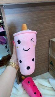 GẤU BÔNG LY TRÀ SỮA SIZE 20cm