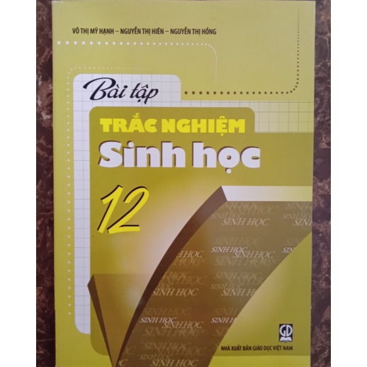 Sách - Bài Tập Trắc Nghiệm Sinh Học 12