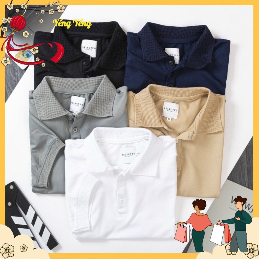 ANA9 - ÁO POLO NAM TRƠN CỘC TAY