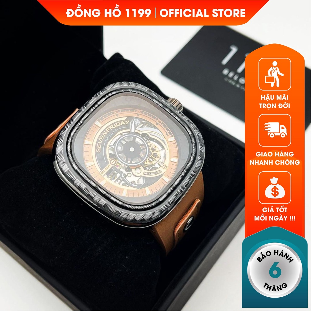 [QUÀ TẶNG] Đồng hồ cơ dây da - Đồng Hồ Nam Chống Nước Chống Xước Máy Chạy Cơ Bền Bỉ Thép Đặc 6264.PL - 1199 Watches | BigBuy360 - bigbuy360.vn