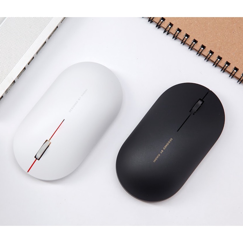 Chuột không dây Xiaomi Gen 2 phien bản 2020 Silent bấm siêu êm không tiếng ồn, tương thích với các dòng laptop, PC