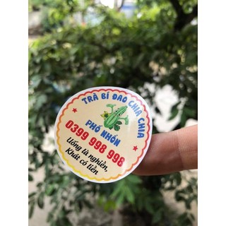 [combo] Tem decal giấy khổ A3 chống nước