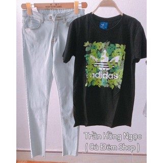 Quần jeans trơn ( ảnh thật ở cuối )