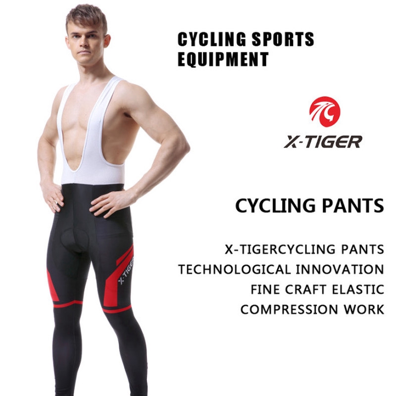 Quần đạp xe thể thao X-TIGER có tấm lót đáy dạng gel 5D