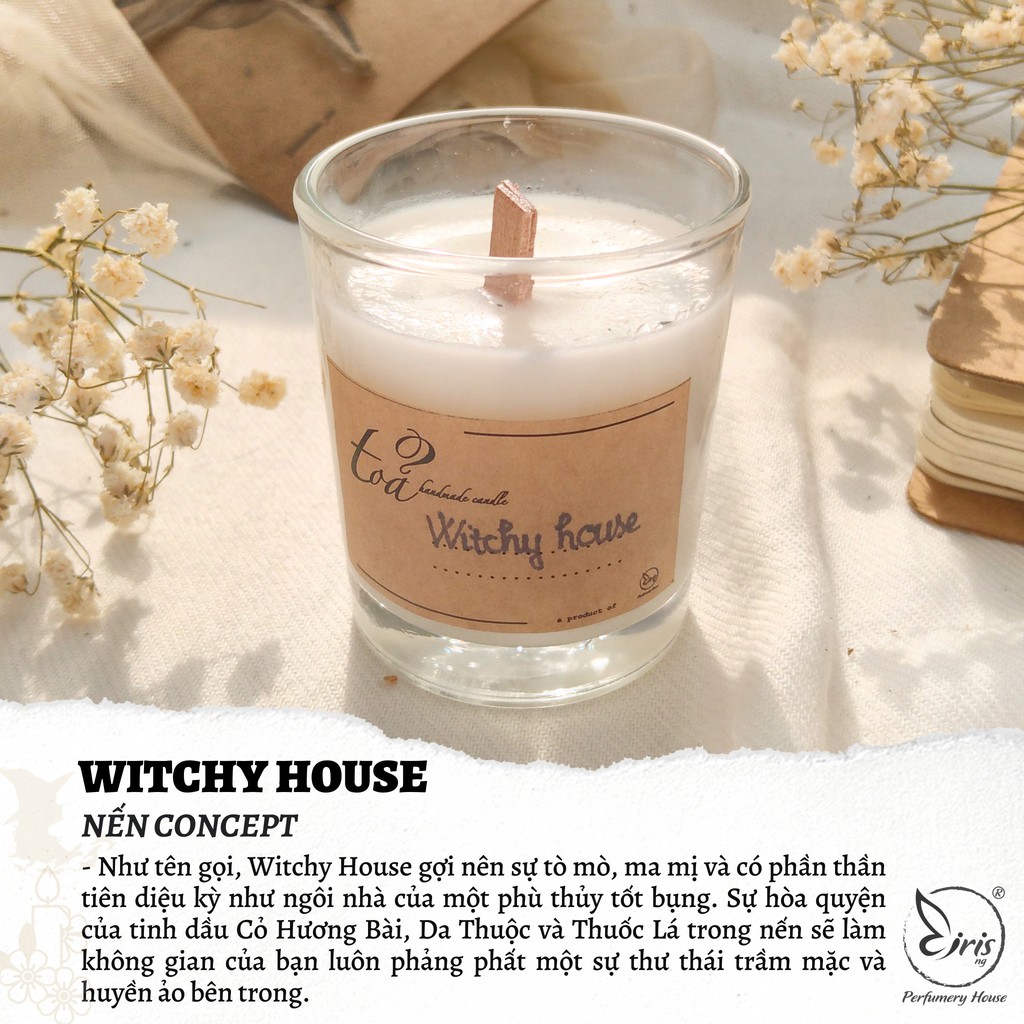 Nến concept Witchy House | Tỏa Handmade Candle