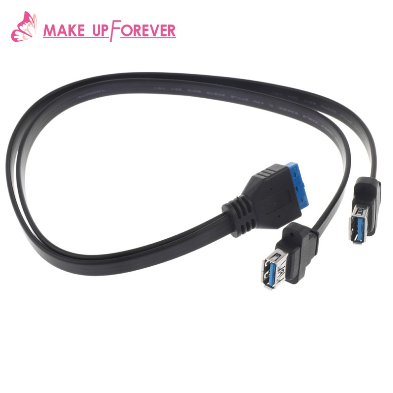 Dây Cáp Nối Dài 2 Cổng Usb 3.0 Cái Sang Bo Mạch Chủ 20pin