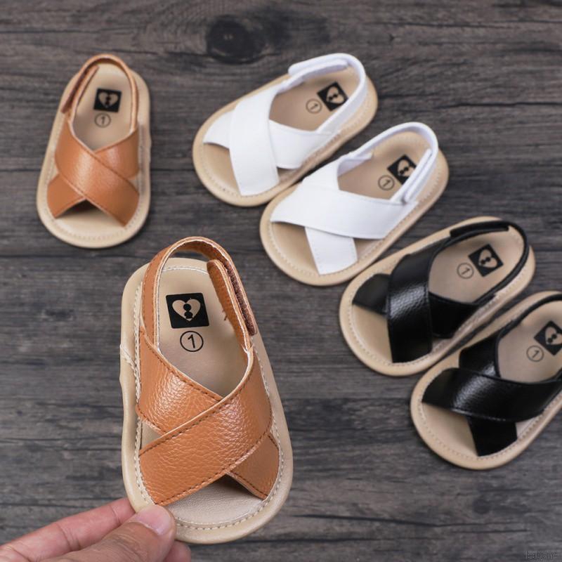 Giày sandal thiết kế đơn giản thời trang chống trượt cho bé trai