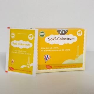 [Hàng công ty] Soki Colostrum 100 % - Sữa non tăng đề kháng