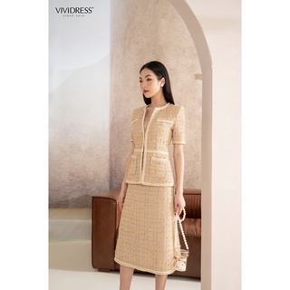 Chân váy dạ dáng A dài - AT1021 002