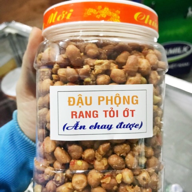Đậu phộng rang tỏi ớt 500gr