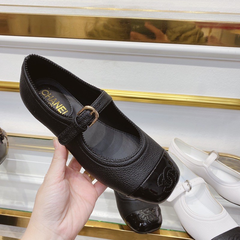 Giày búp bê cn đế bệt khoá ngang spsl fullbox bill túi giấy