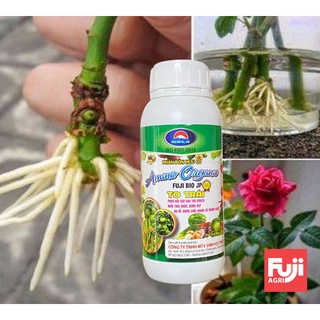 Phân bón hữu cơ Amino Organic thay thế phân hóa học FUJI BIO 500ml