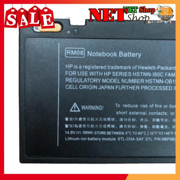 ⚡ Pin Laptop HP Envy 14 1000, Mã RM08 Hàng Zin