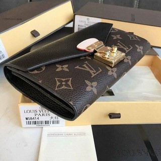 Ví cầm tay lv pha nắp hàng fullbox