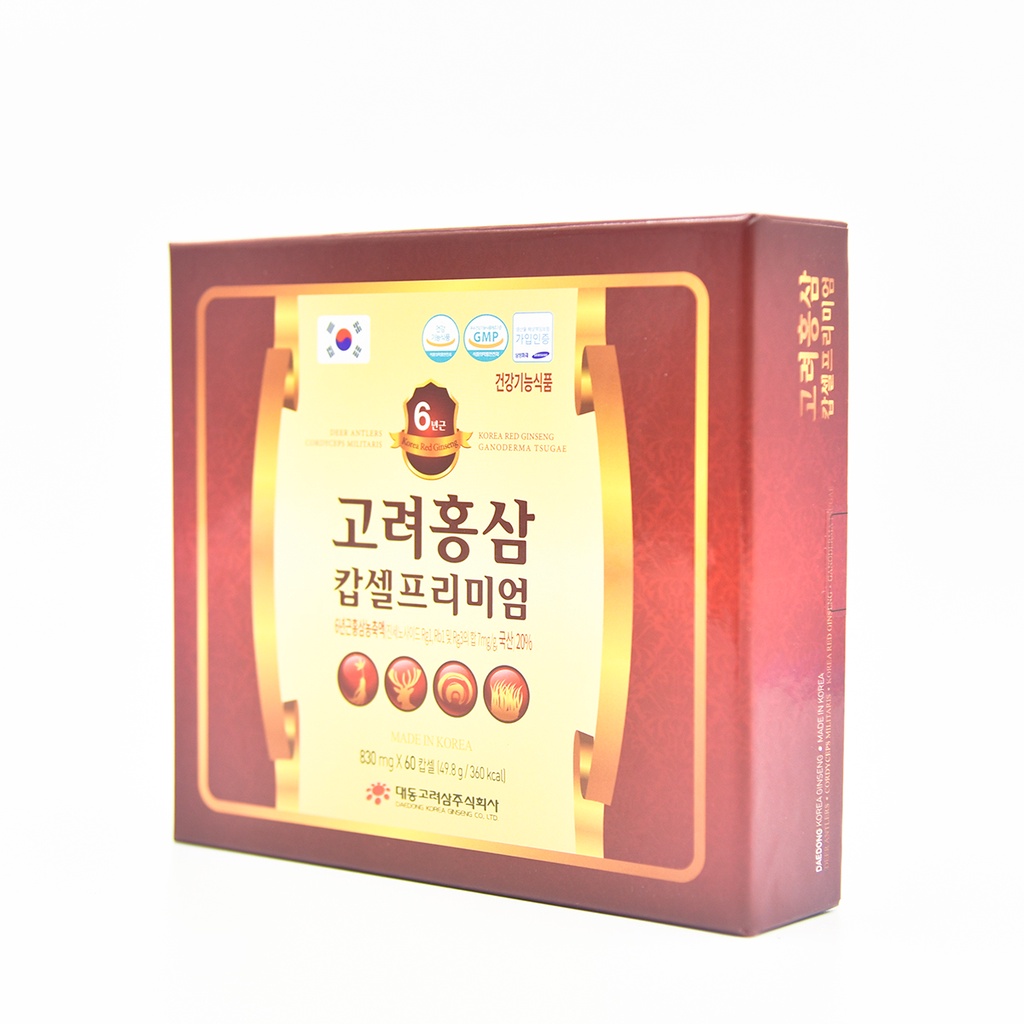 Viên Sâm Nhung Linh Chi Đông Trùng Hạ Thảo DAEDONG GINSENG Hàn Quốc