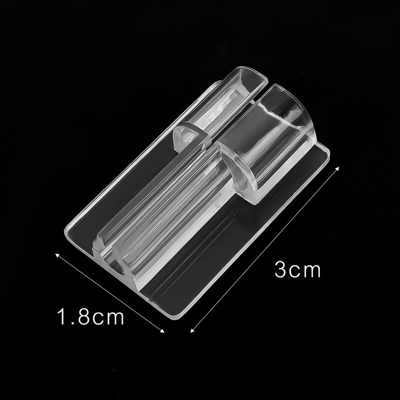 Set 1/5 Kẹp Cố Định Dây Cáp Sạc Điện Thoại Apple Trong Suốt