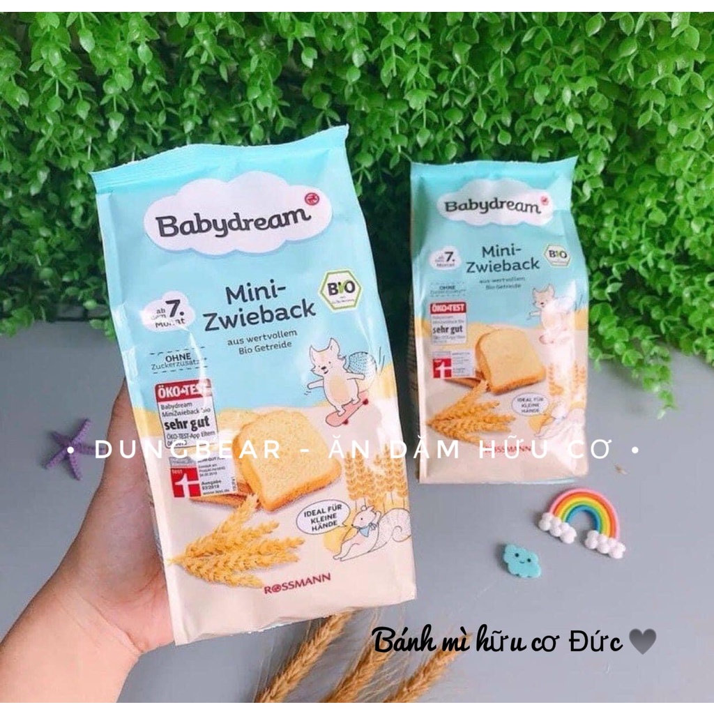 Bánh mỳ khô hữu cơ babydream đức cho bé - ảnh sản phẩm 1