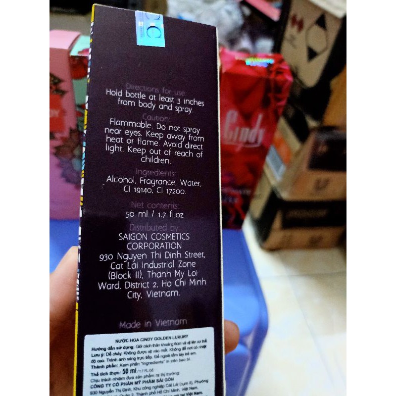 Nước hoa Cindy hàng chính hãng Việt Nam | BigBuy360 - bigbuy360.vn