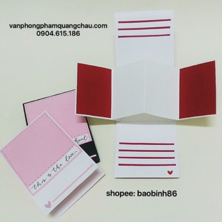 Thiệp ảnh handmade - 15x10 cm