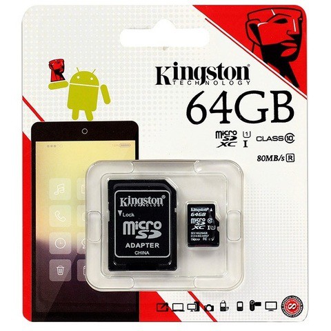 Thẻ nhớ  MicroSD Kingston  FPT 16G/32G/64G Class 10