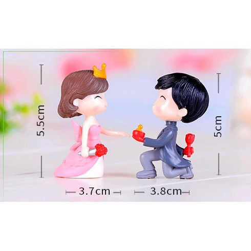 Tượng chibi trang trí mô hình, tiểu cảnh