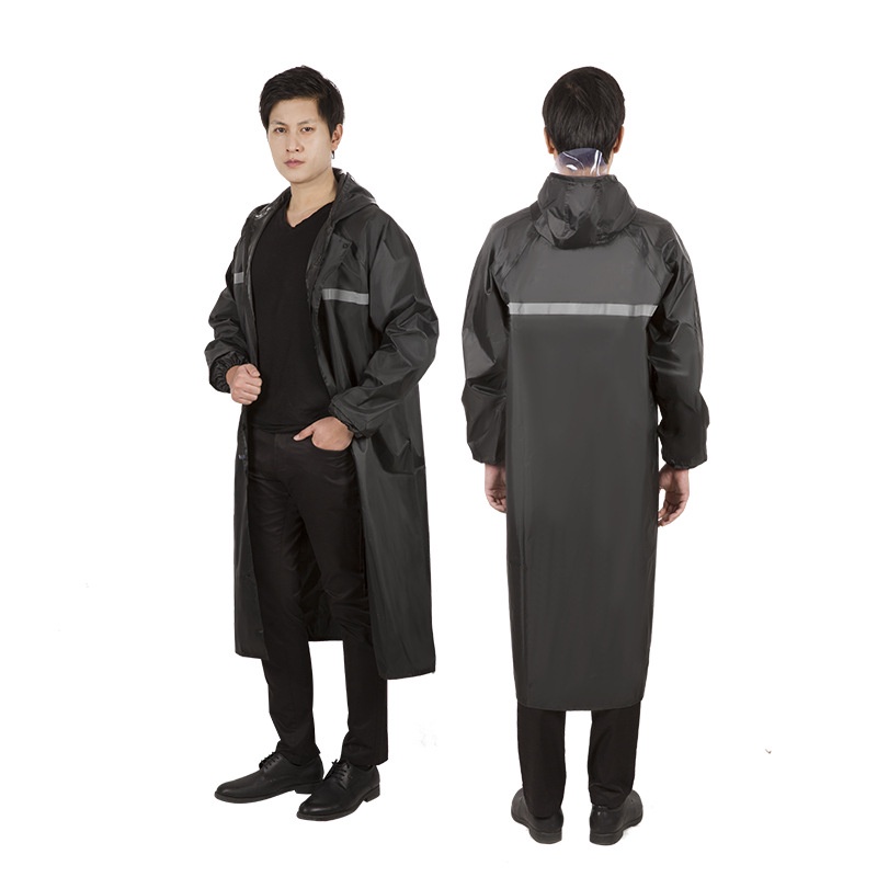 Áo Mưa Vải Oxford Phản Quang Dành Cho Người Lớn