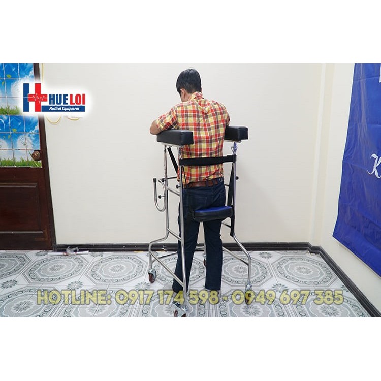 Khung tập đi cho người bệnh sau tai biến và người cao tuổi