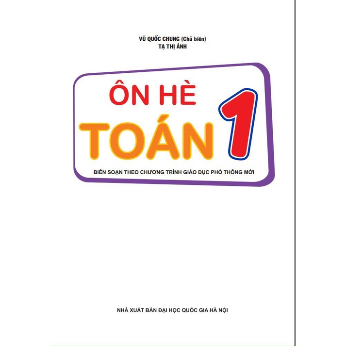 Sách - ôn hè Toán 1 - Cánh diều ( Biên soạn theo chương trình GDPT mới )