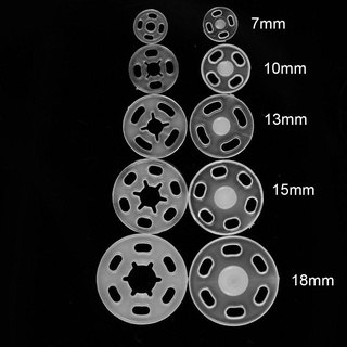 PETOFQ 100 chiếc Nút bấm ABS Snap Handmade Stud