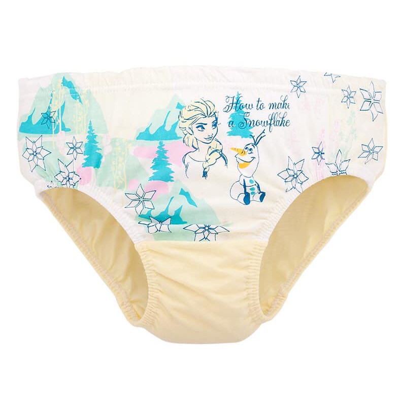 LQ093 - Set 5 quần chip cotton công chúa elsa bé gái hàng nhập - giá 170k