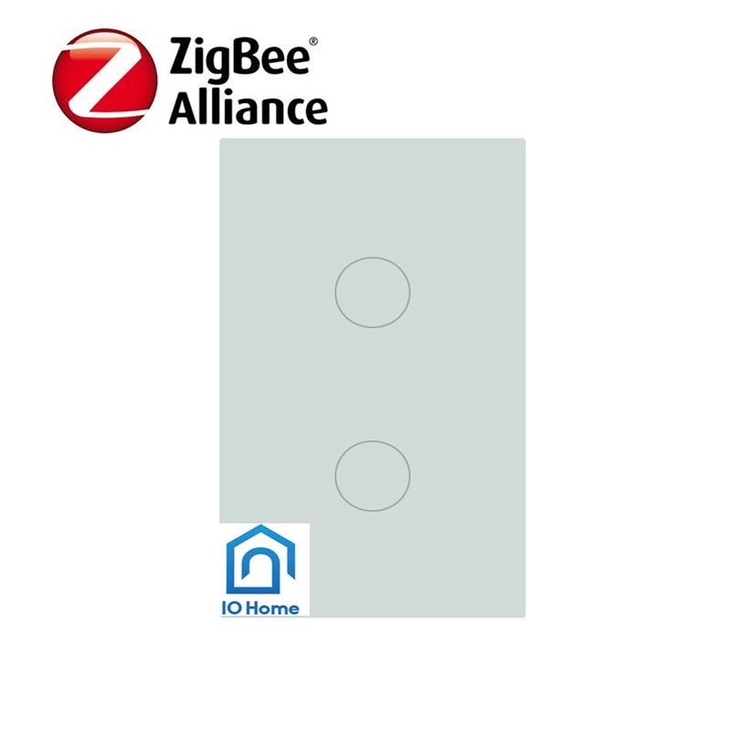Công tắc thông minh cao cấp Tuya hệ Zigbee - Công tắc cảm ứng nhà thông minh 1-4 nút kết nối Zigbee (New Design 2020)