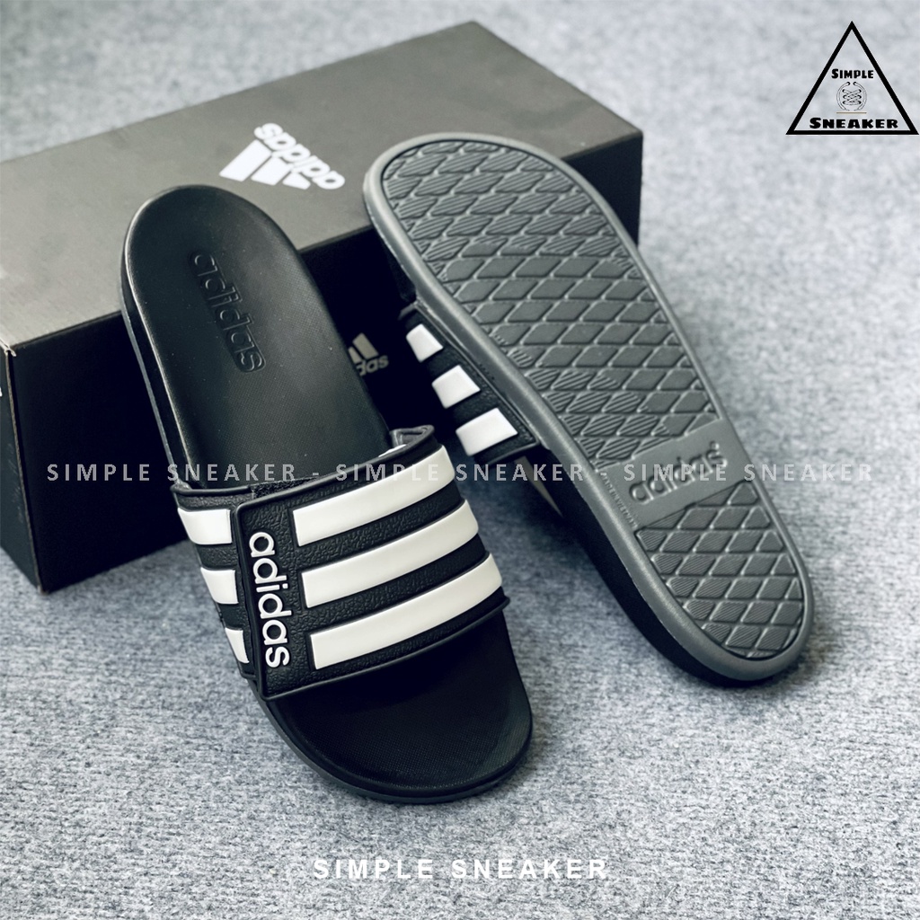 Dép Quai Ngang Adidas Auth FREESHIP Adidas Adilette Comfort Adjustable Slides Chính Hãng - [EG1344] - Simple Sneaker