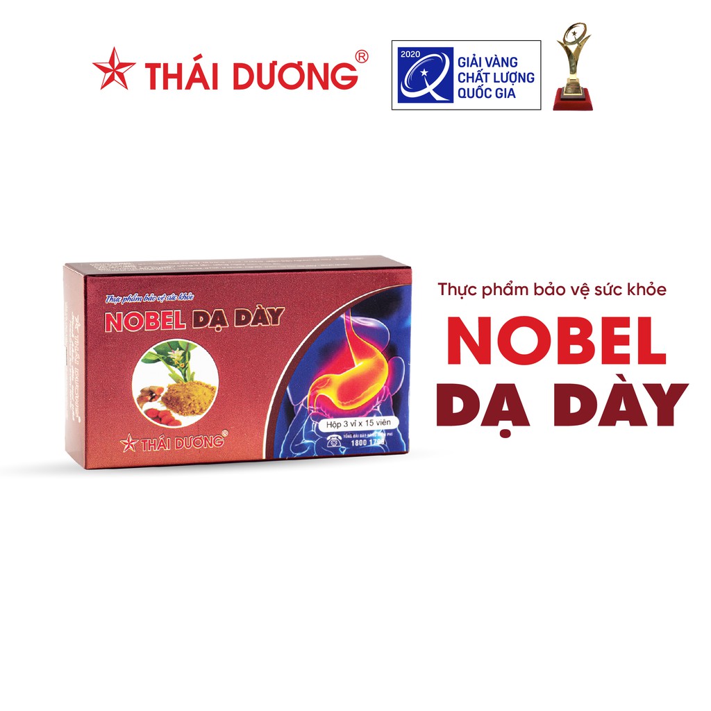 Viên uống Nobel Dạ Dày hộp 45 viên - Sao Thái Dương