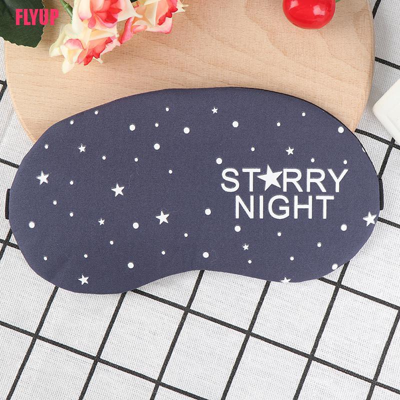 Bịt Mắt Ngủ Bằng Cotton Họa Tiết Hoạt Hình Dễ Thương Sáng Tạo