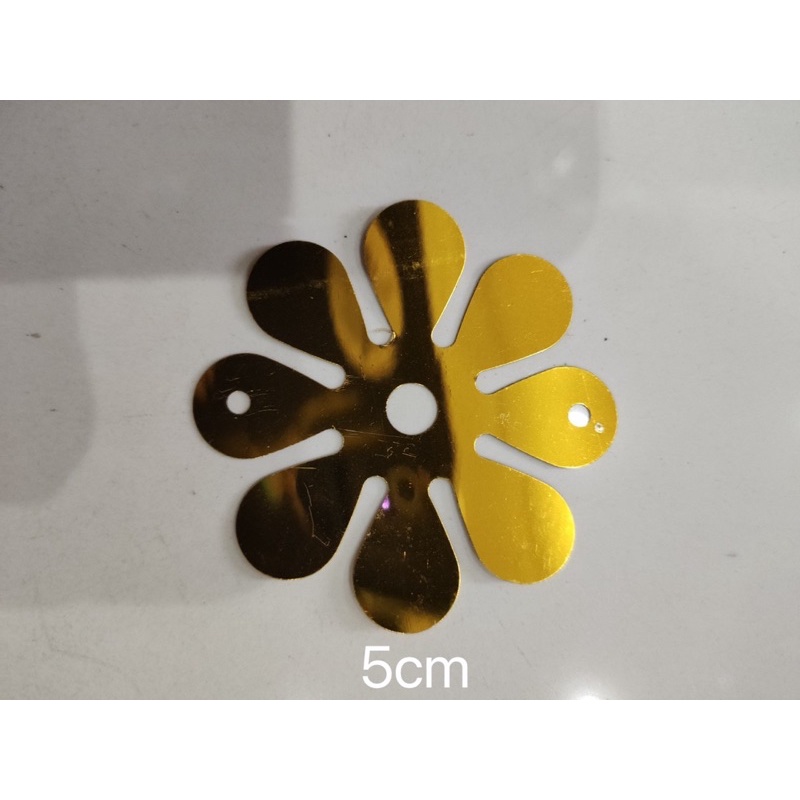 Bông hoa kim sa loại 5cm, 4cm( 1bịch 100g)