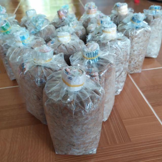 Combo 20 bịch meo nấm rơm