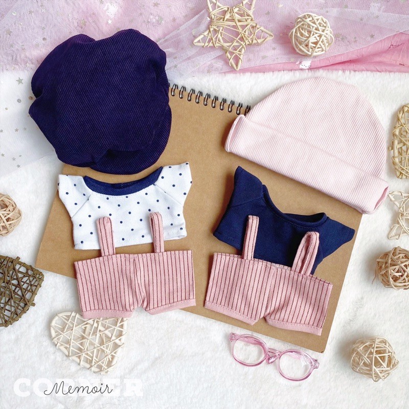 Outfit Doll 20cm - Pink Spring / tủ đồ Memoir