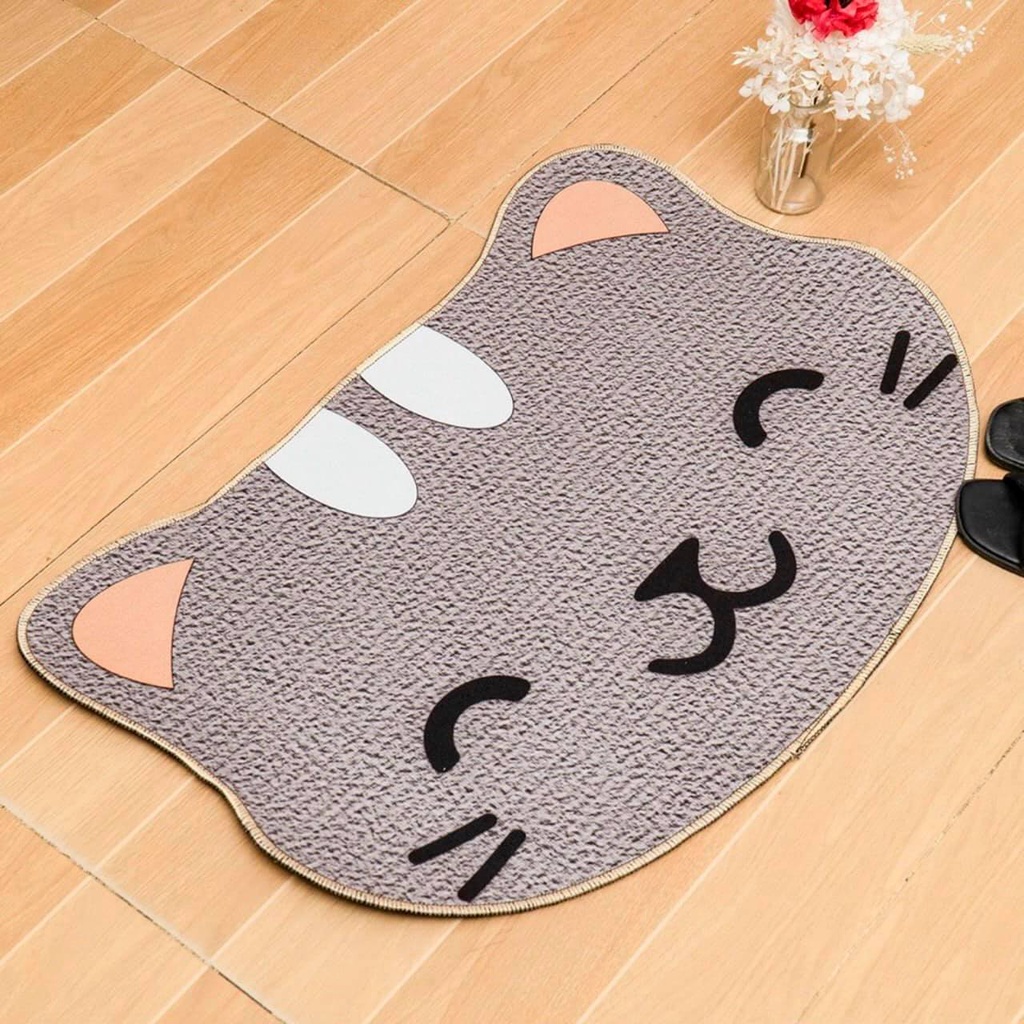 Thảm Lau Chân Len Mềm Mịn Thấm Hút Tốt Loại 1 Kích Thước 60cmx40xm