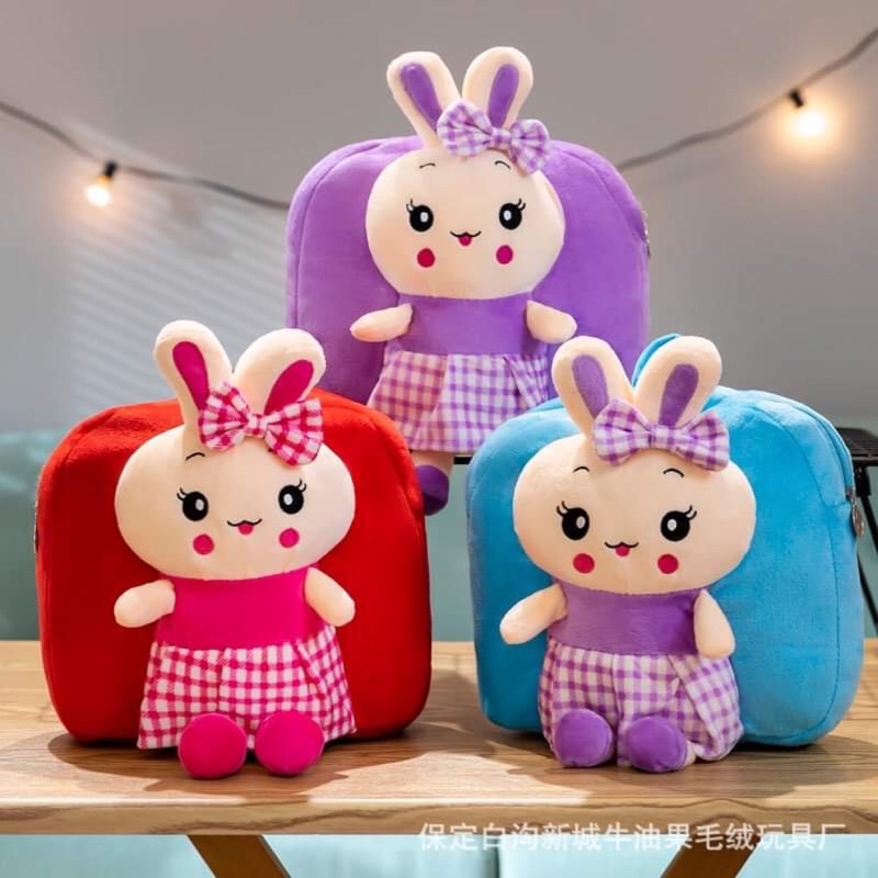 Balo thú 3D cho bé gái_balo  helo kity cho bé gái mầm non