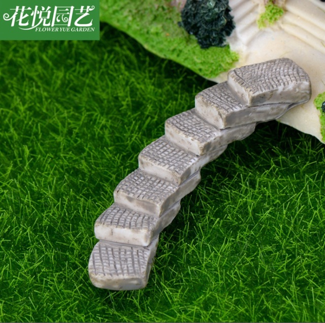 Cầu Thang Đá Tầng - Phụ kiện trang trí tiểu cảnh sen đá