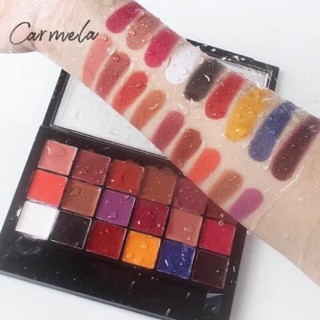 Bảng son Carmela-bảng Dupe Anastasia siêu lì mịn