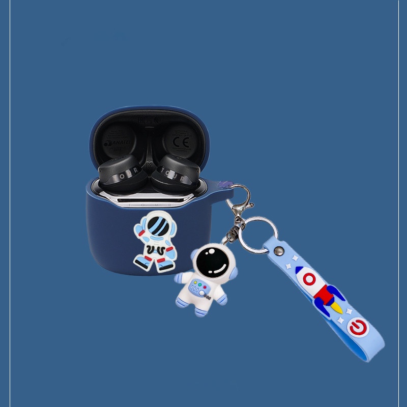 Vỏ bọc hộp sạc tai nghe bằng silicon hình phi hành gia xinh xắn dành cho JBL TUNE220 225TWS / JBL Club Pro