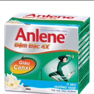 Lốc Sữa Bột Pha Sẵn Anlene Đậm Đặc 4x Date mới