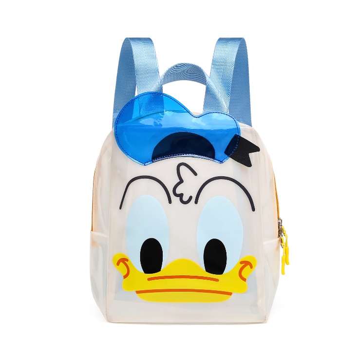 Ba Lô Trong Suốt Kiểu Dáng Hoạt Hình Phong Cách Hàn Quốc Dành Cho Bé