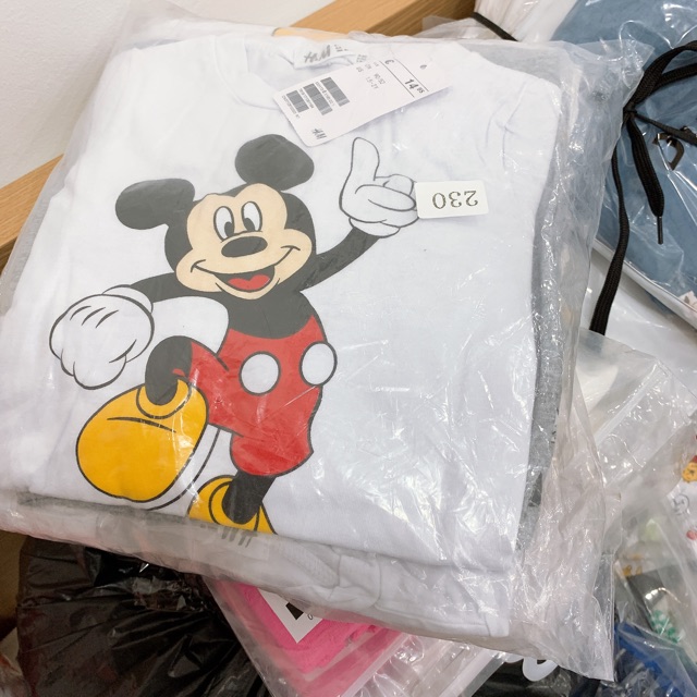 Set 3 chi tiết HM hình Mickey cho bé trai/bé gái