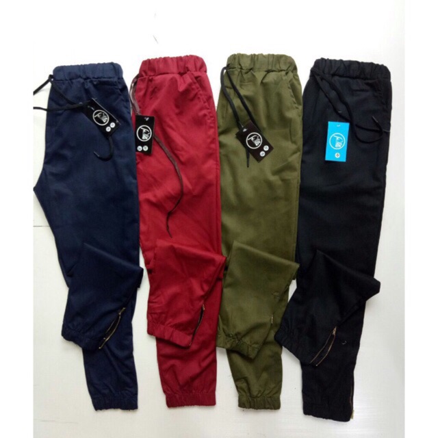 [ Kaki- Cực Chất !! ] Quần jogger kaki khoá zip nữ siêu chất | BigBuy360 - bigbuy360.vn