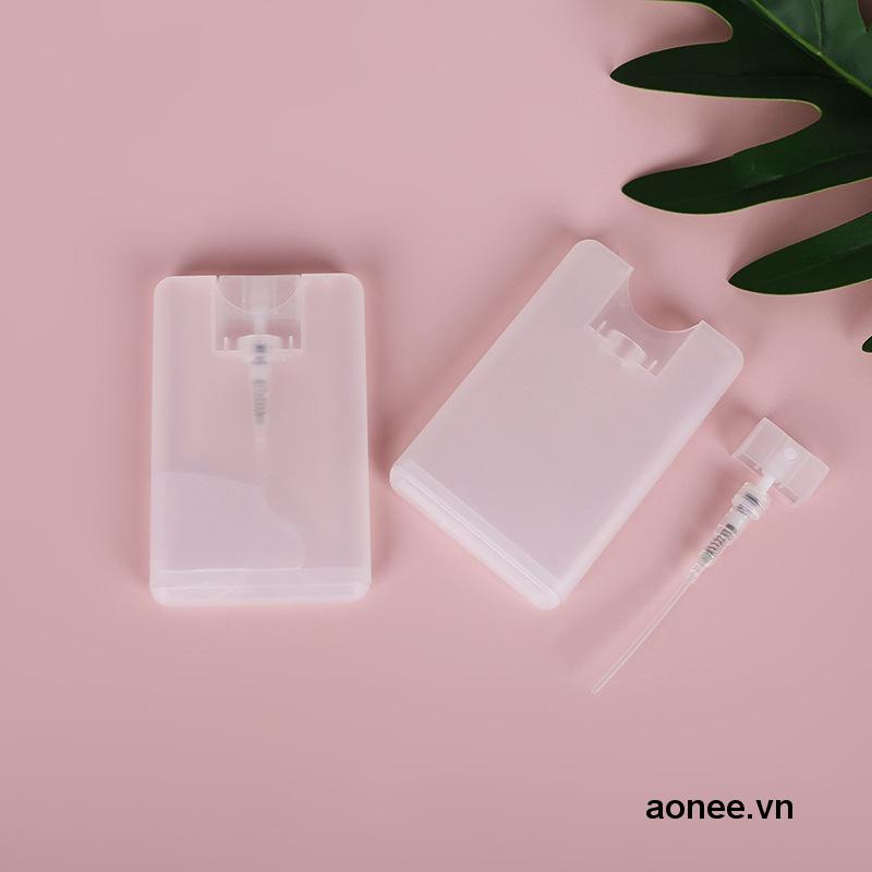 ✨✨Chai xịt ấn đựng cồn nước hoa nước xịt miệng dạng thẻ du lịch 20ml
